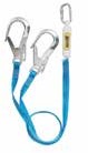 Titan forked webbing energy absorbing lanyard 2m