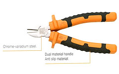 MO-72162 Side cutter plier, dual material