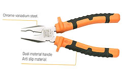 MO-72102 Universal pliers, dual material