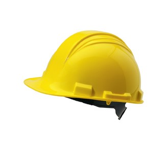Peak Series Safety Helmet A70R- 4 Point suspension and ratchet headband adjustment
