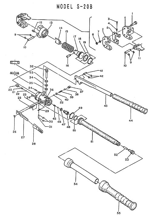 diagram of spares for S-20A